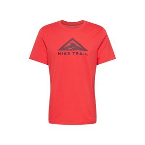 NIKE Funkční tričko  červená / antracitová / námořnická modř