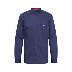 Tommy Jeans Košile  námořnická modř / ohnivá červená / bílá