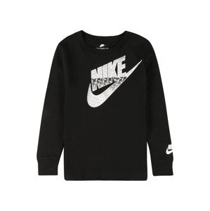 Nike Sportswear Tričko 'DIAMOND PLATE'  černá / antracitová / světle šedá / bílá
