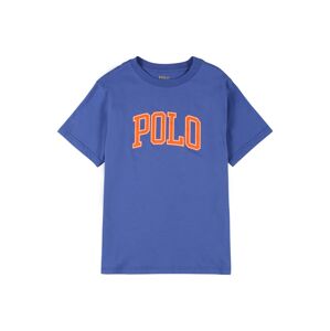 Polo Ralph Lauren Tričko  modrá / tmavě oranžová / bílá