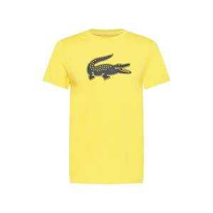 Lacoste Sport Funkční tričko  limone / černá
