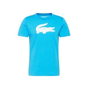 Lacoste Sport Funkční tričko  svítivě modrá / bílá