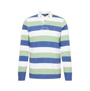 Polo Ralph Lauren Tričko  tmavě modrá / světle zelená / bílá