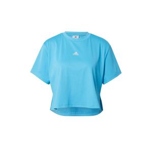 ADIDAS SPORTSWEAR Funkční tričko svítivě modrá / šedá