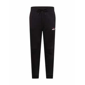 Reebok Sport Sportovní kalhoty 'Vector'  tmavě červená / černá / bílá