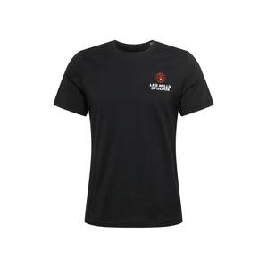 Reebok Sport Funkční tričko  černá / bílá / červená