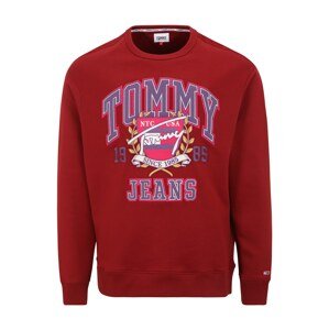 Tommy Jeans Plus Mikina  mix barev / červená třešeň