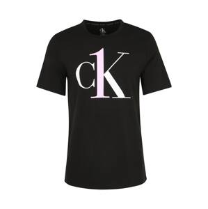 Calvin Klein Underwear Tričko  černá / béžová / pastelově růžová