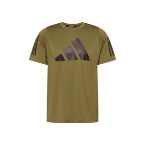 ADIDAS PERFORMANCE Funkční tričko 'FreeLift'  olivová / černá