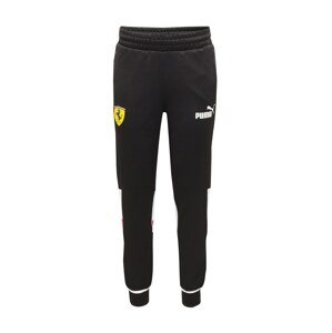PUMA Sportovní kalhoty 'Scuderia Ferrari Race'  žlutá / zelená / černá / bílá