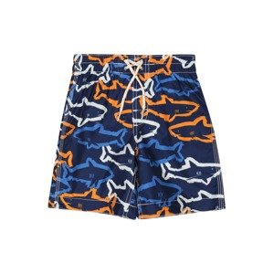 GAP Plavecké šortky  azurová / bílá / oranžová / námořnická modř