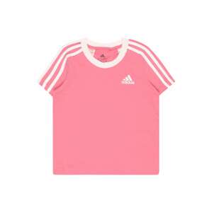 ADIDAS SPORTSWEAR Funkční tričko světle růžová / bílá