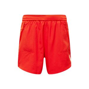 ADIDAS PERFORMANCE Sportovní kalhoty 'Designed for Training'  červená / bílá