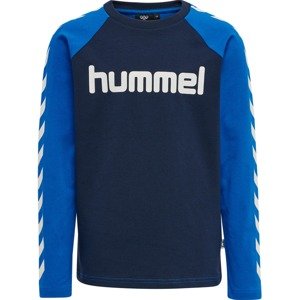 Hummel Tričko 'BOYS'  modrá / tmavě modrá / bílá