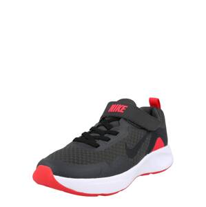 Nike Sportswear Tenisky  tmavě šedá / světle červená