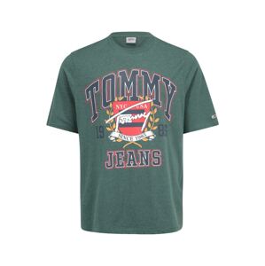 Tommy Jeans Plus Tričko  zelený melír / mix barev