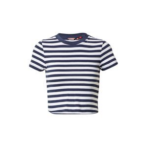 Superdry Tričko 'Vintage' námořnická modř / bílá