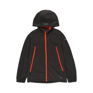 ICEPEAK Outdoorová bunda 'Kline'  černá / oranžová