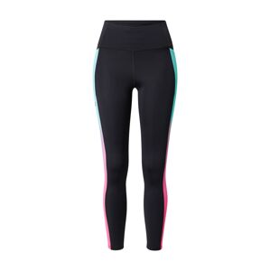 UNDER ARMOUR Sportovní kalhoty  černá / pink / tyrkysová / fialová
