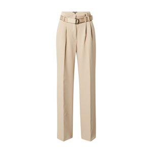 Esprit Collection Kalhoty se sklady v pase  šedobéžová