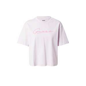 GUESS Funkční tričko  světle fialová / pink