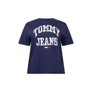 Tommy Jeans Curve Tričko  námořnická modř / bílá / světlemodrá / červená