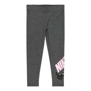 Nike Sportswear Legíny  šedá / pink / černá
