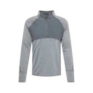 UNDER ARMOUR Funkční tričko 'Qualifier'  šedá / šedý melír