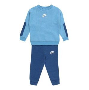 Nike Sportswear Joggingová souprava  kouřově modrá / modrá / bílá