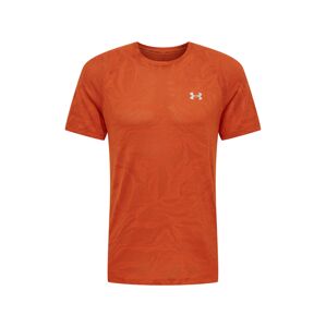 UNDER ARMOUR Funkční tričko  oranžová / bílá