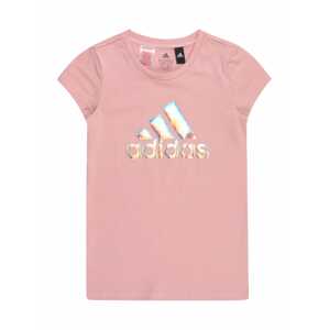 ADIDAS PERFORMANCE Funkční tričko  pink / oranžová / světlemodrá