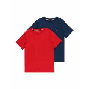 Tommy Hilfiger Underwear Tričko  červená / tmavě modrá