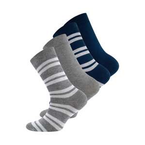 EWERS Ponožky  tmavě modrá / šedá / bílá