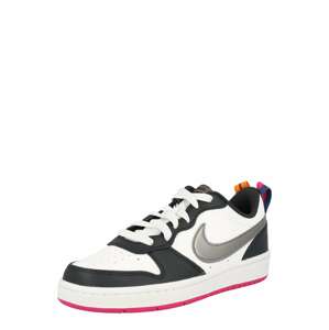 Nike Sportswear Tenisky 'Borough 2'  bílá / černá / stříbrně šedá