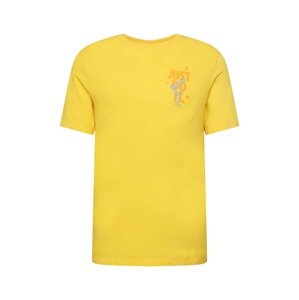NIKE Funkční tričko  zlatě žlutá / oranžová / světlemodrá