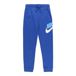 Nike Sportswear Kalhoty  královská modrá / bílá / nefritová