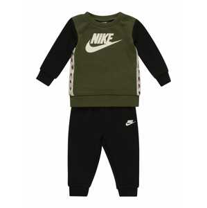 Nike Sportswear Joggingová souprava  černá / khaki / přírodní bílá