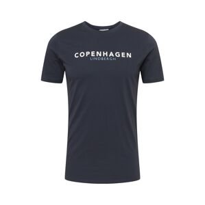Lindbergh Tričko 'Copenhagen'  námořnická modř / bílá