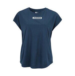 Hummel Funkční tričko 'Tola' marine modrá / bílá