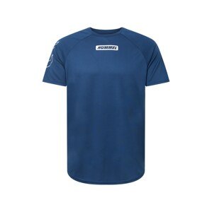Hummel Funkční tričko 'Topaz'  bílá / marine modrá