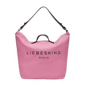 Liebeskind Berlin Nákupní taška  světle růžová / černá
