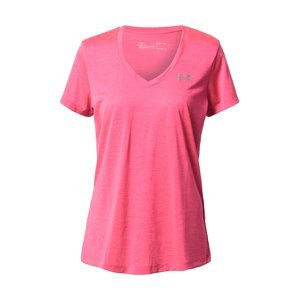UNDER ARMOUR Funkční tričko 'Tech'  šedá / pink