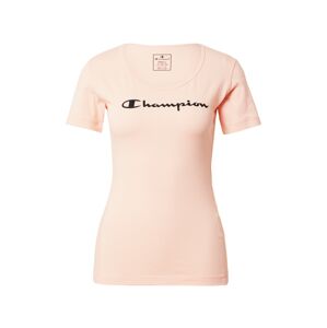 Champion Authentic Athletic Apparel Funkční tričko  růžová / černá