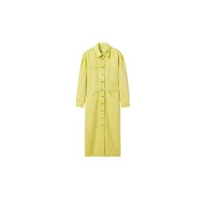 MANGO Košilové šaty 'aneka'  žlutá