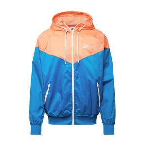 Nike Sportswear Přechodná bunda  modrá / oranžová / bílá