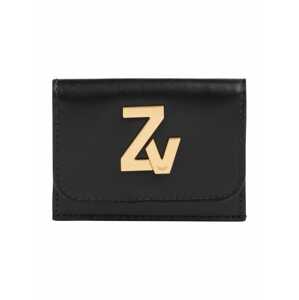Zadig & Voltaire Peněženka  zlatá / černá