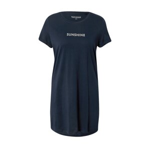 SCHIESSER Noční košilka 'Summer Night'  námořnická modř / šedá