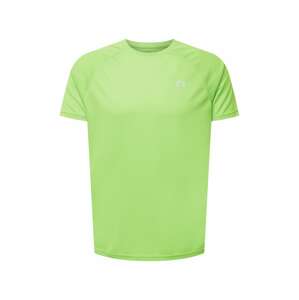 Newline Funkční tričko světle šedá / světle zelená