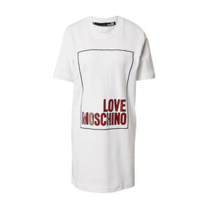 Love Moschino Šaty  mix barev / bílá