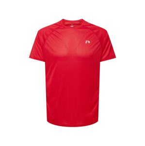 Newline Funkční tričko šedá / ohnivá červená